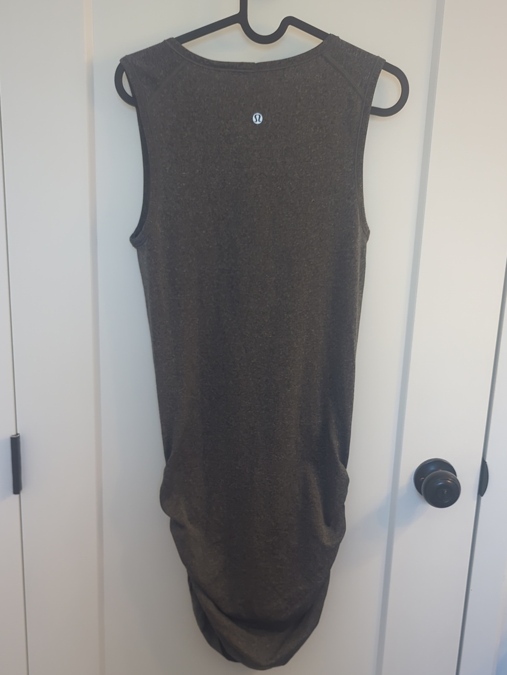 lululemon Dark Gray In The Flow Dress